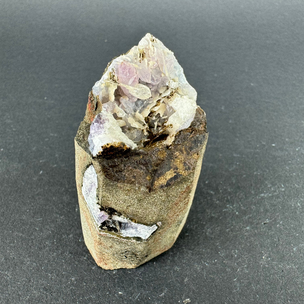 Amethyst with Baryte