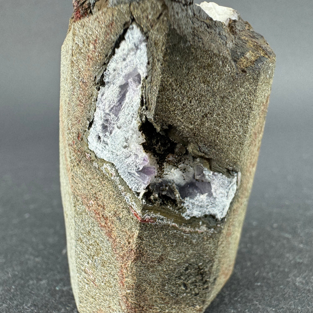 Amethyst with Baryte