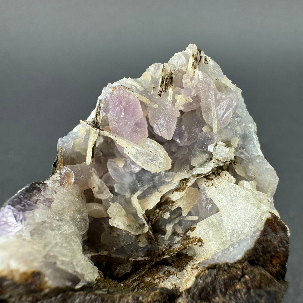 Amethyst with Baryte