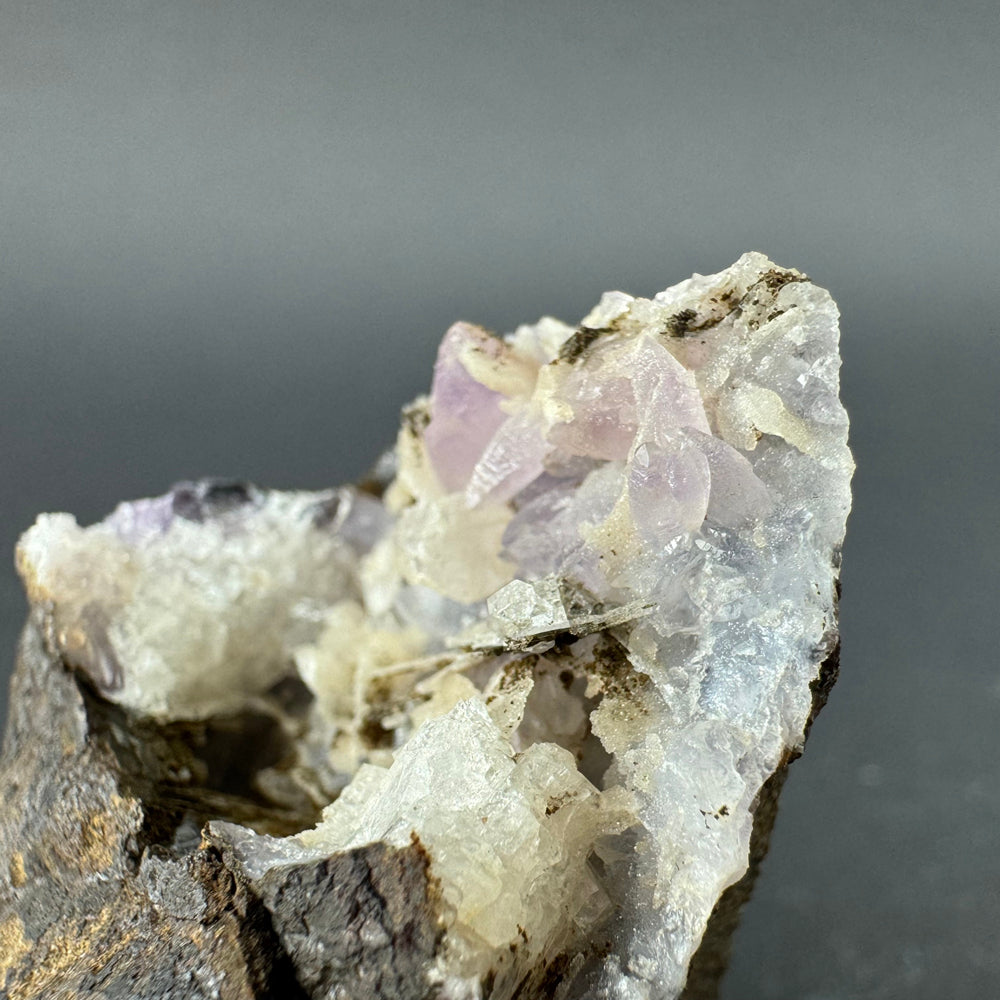 Amethyst with Baryte