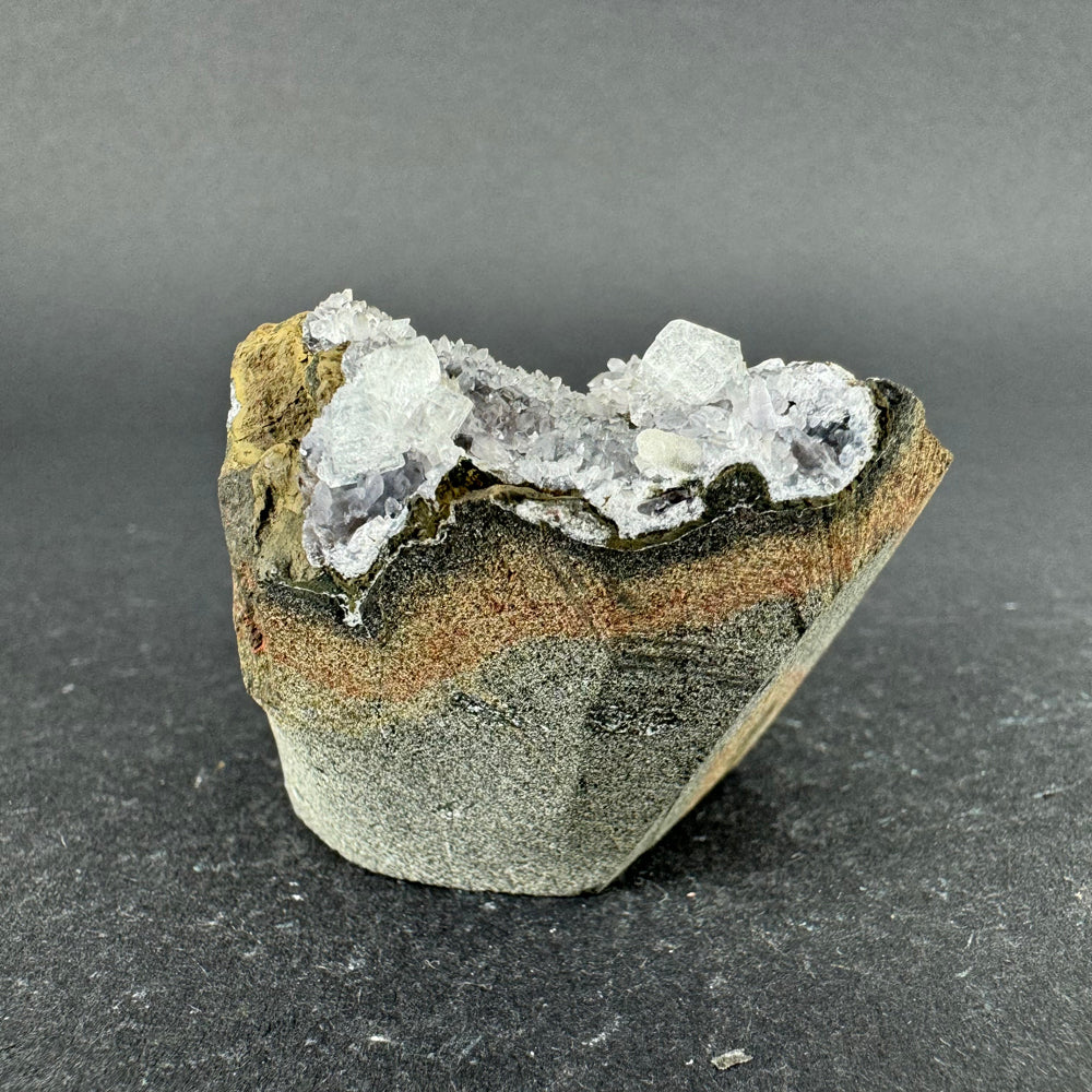 Amethyst with Baryte