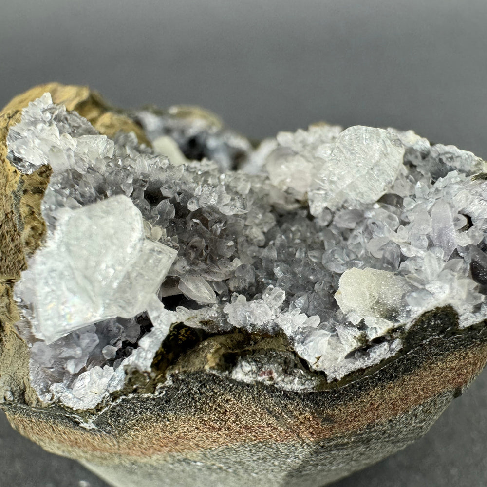 Amethyst with Baryte