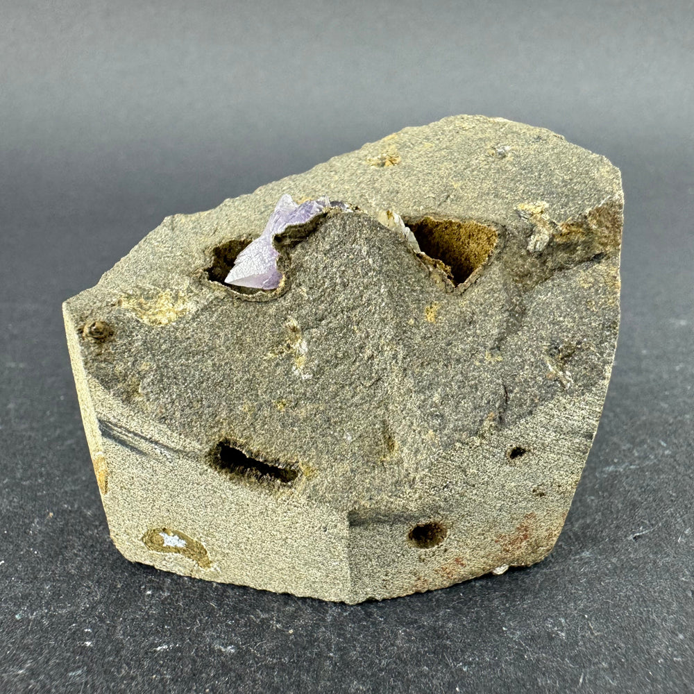 Amethyst with Baryte