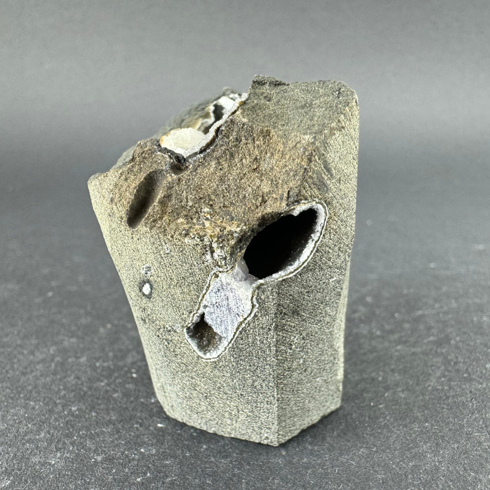 Amethyst with Calcite and Chalcedony