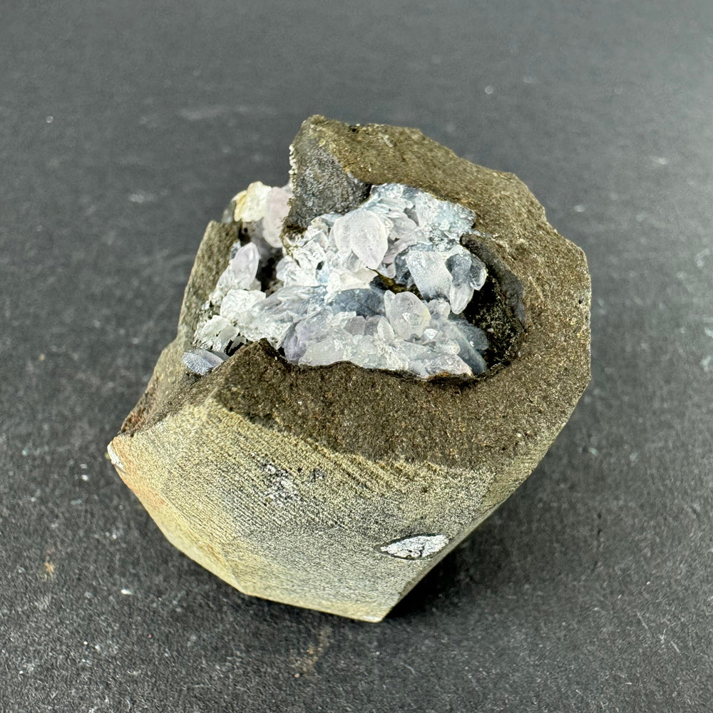 Chalcedony with Calcite