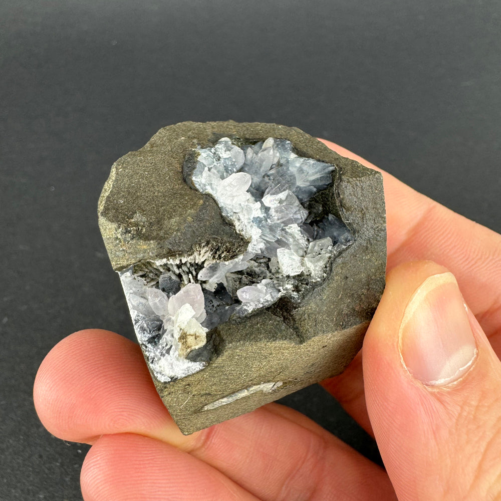 Chalcedony with Calcite