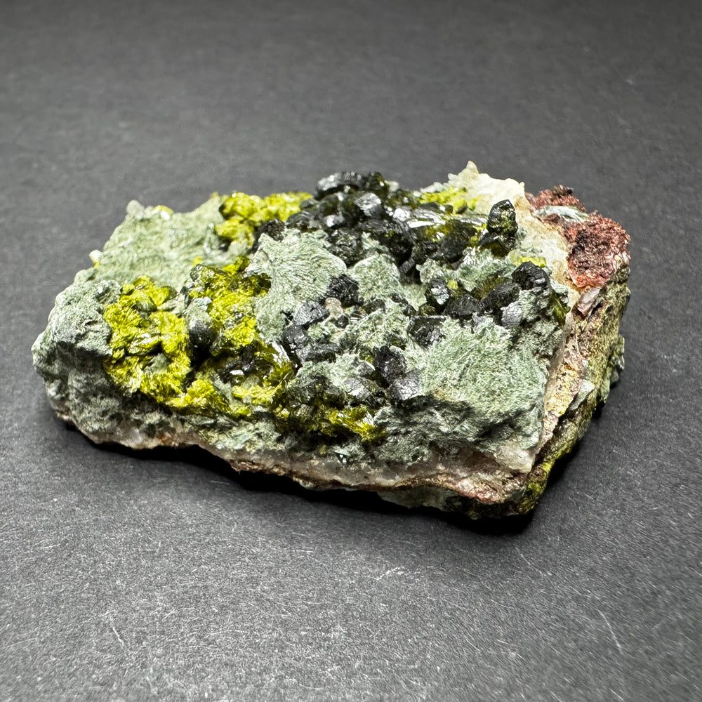 Epidote in Quartz