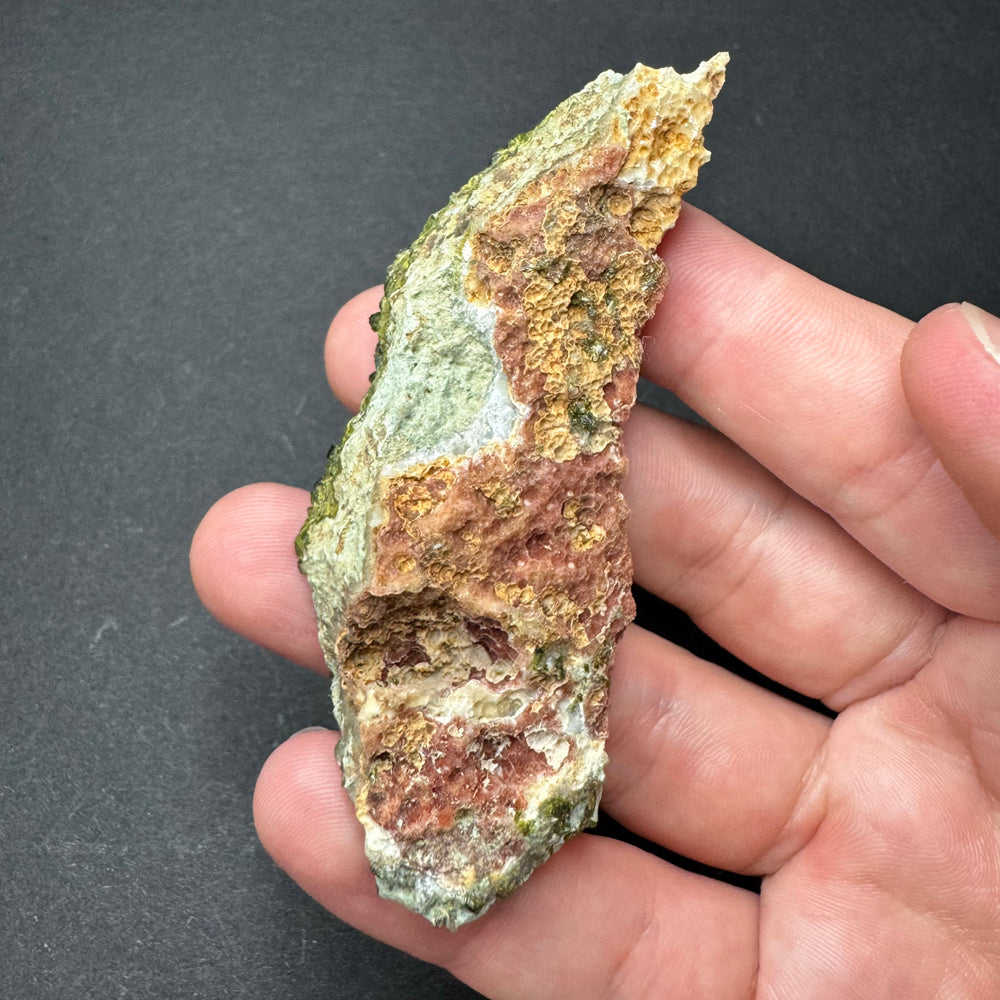 Epidote in Quartz