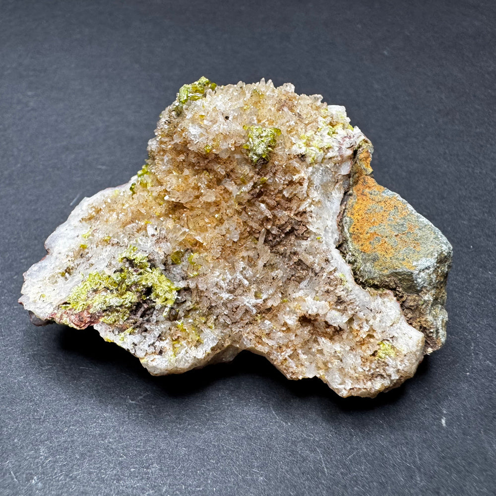 Epidote in Quartz