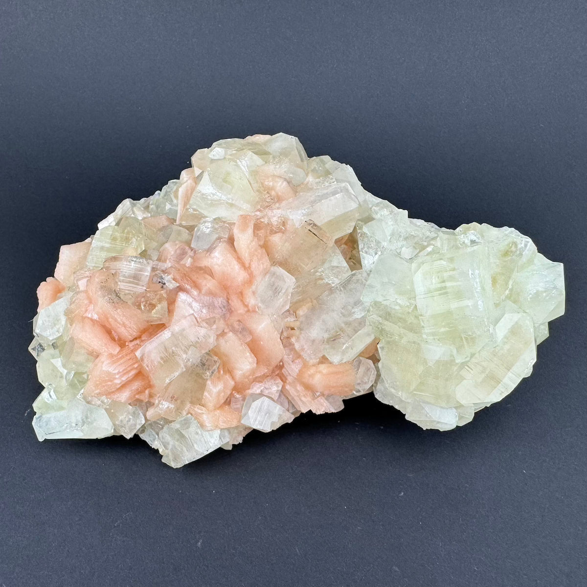 Apophyllite with Stilbite