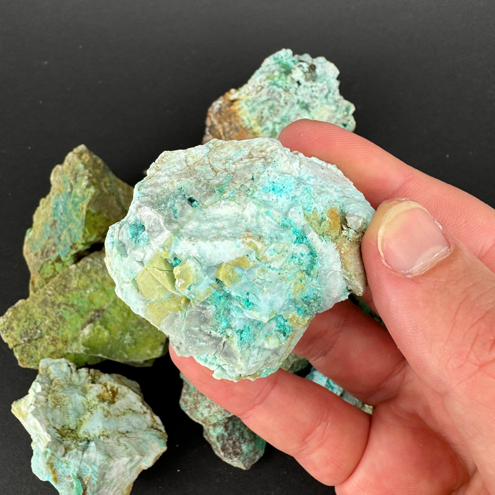 Azurite, Malachite, Chrysocolla