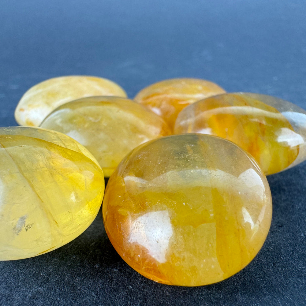 Golden Healer (Madagascar) tumbled stone