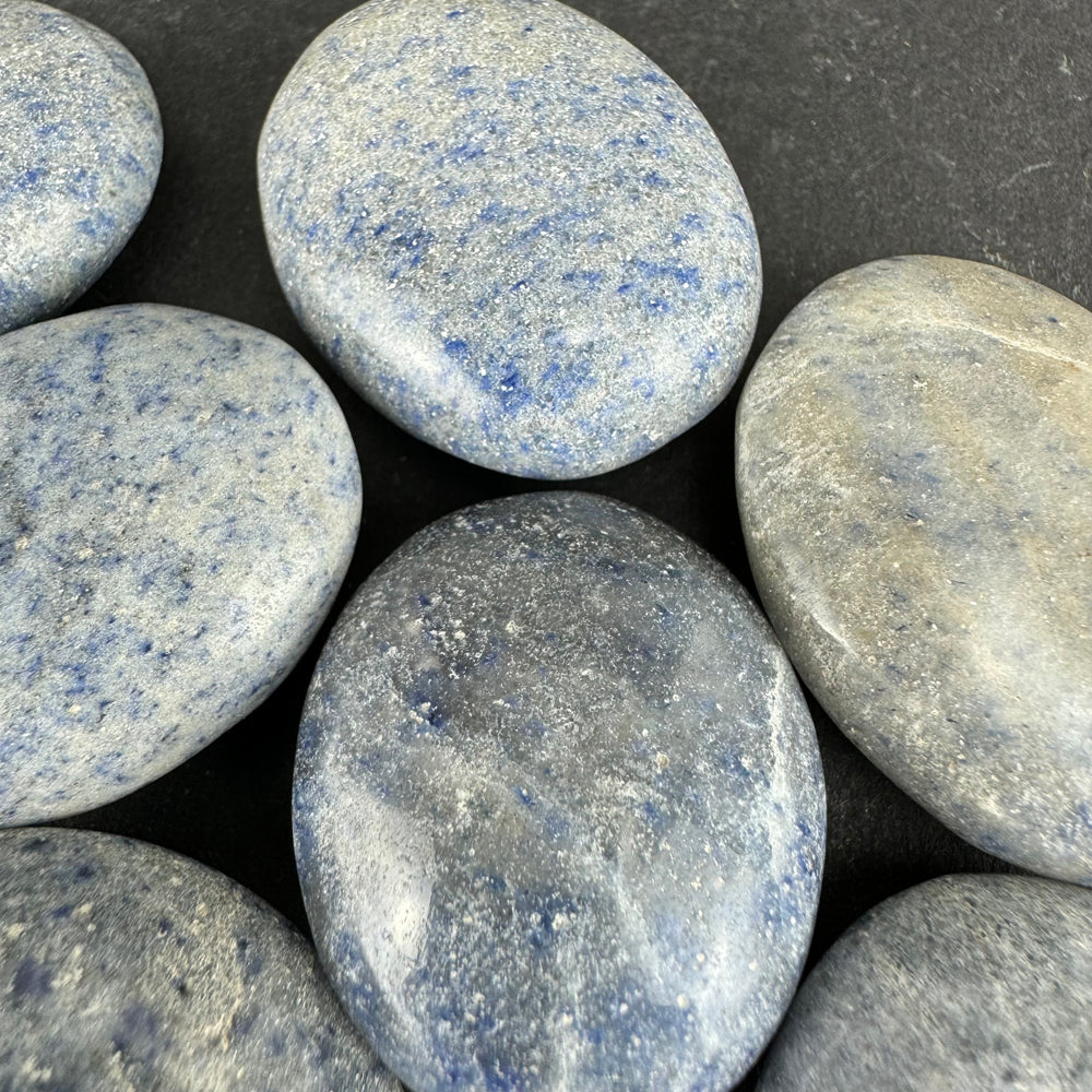 Lazulite tumbled stone