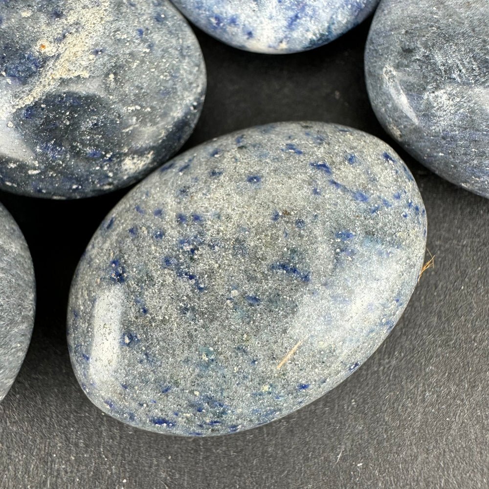 Lazulite tumbled stone