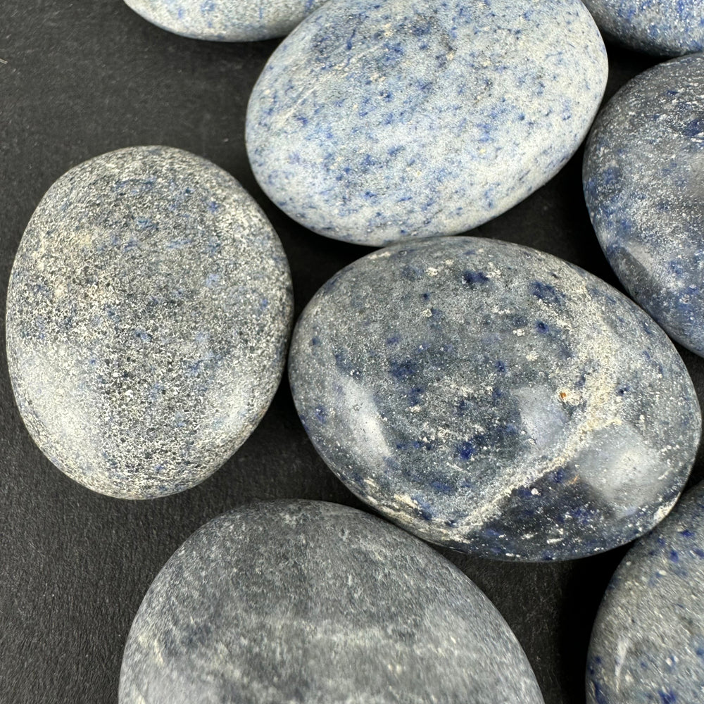 Lazulite tumbled stone