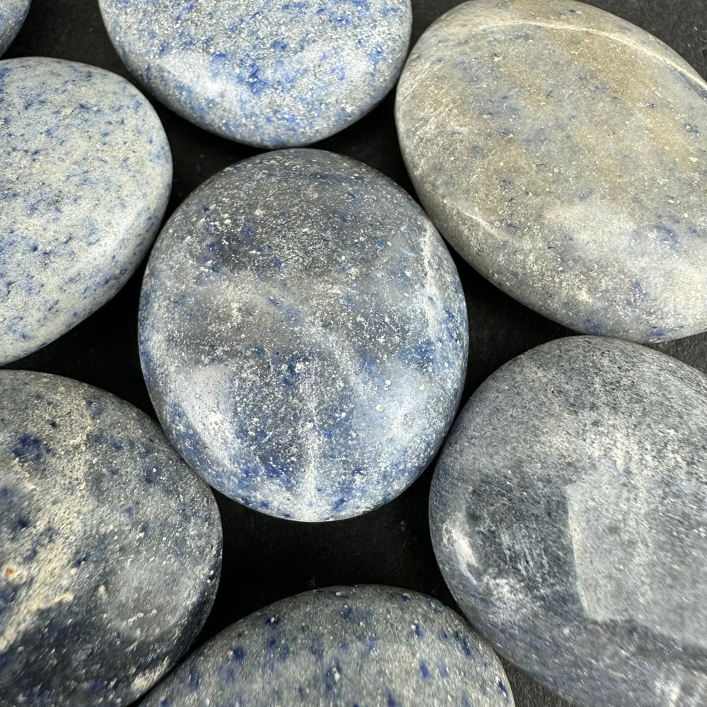 Lazulite tumbled stone