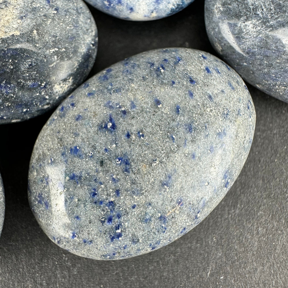 Lazulite tumbled stone