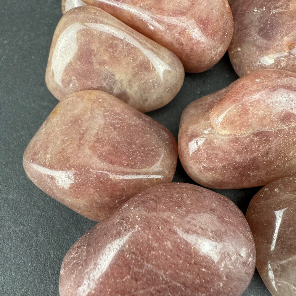 Red Aventurine tumbled stone