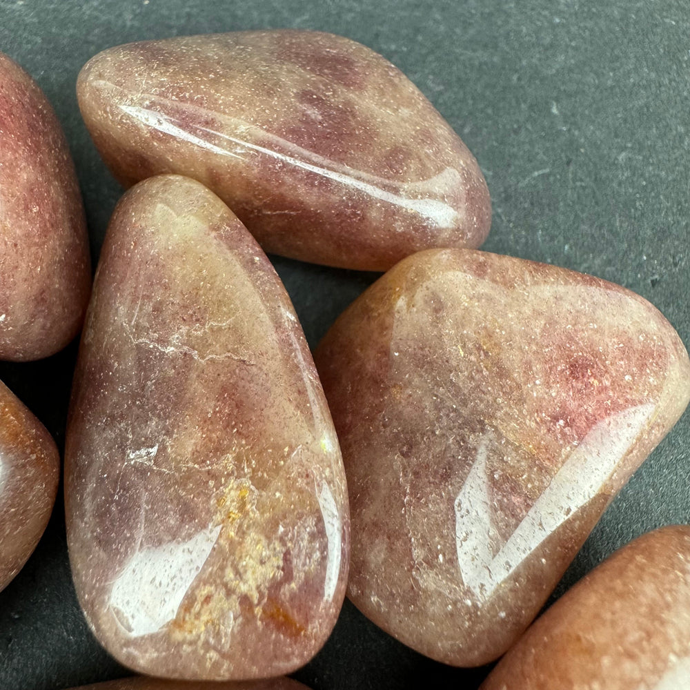 Red Aventurine tumbled stone