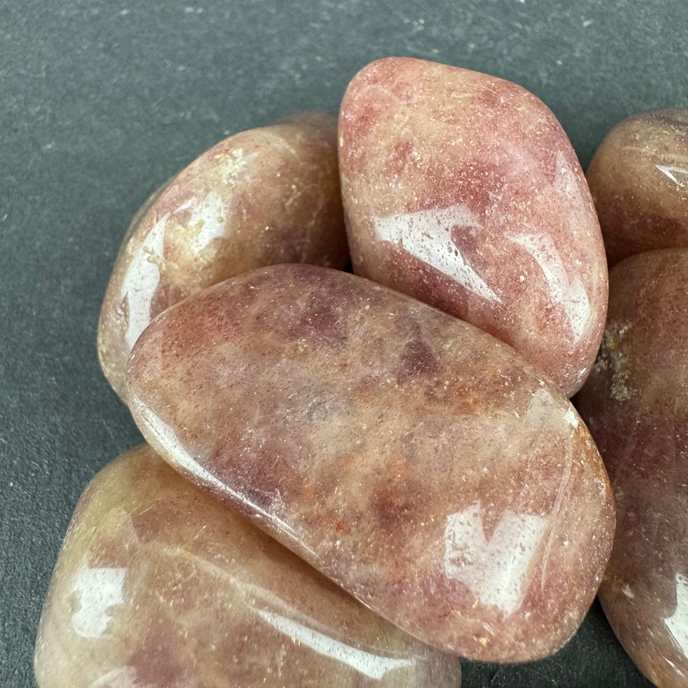 Red Aventurine tumbled stone