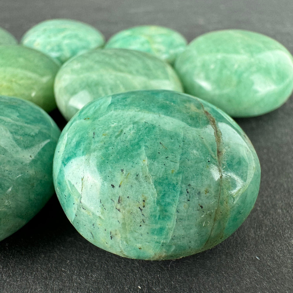 Amazonite (Madagascar) tumbled stone
