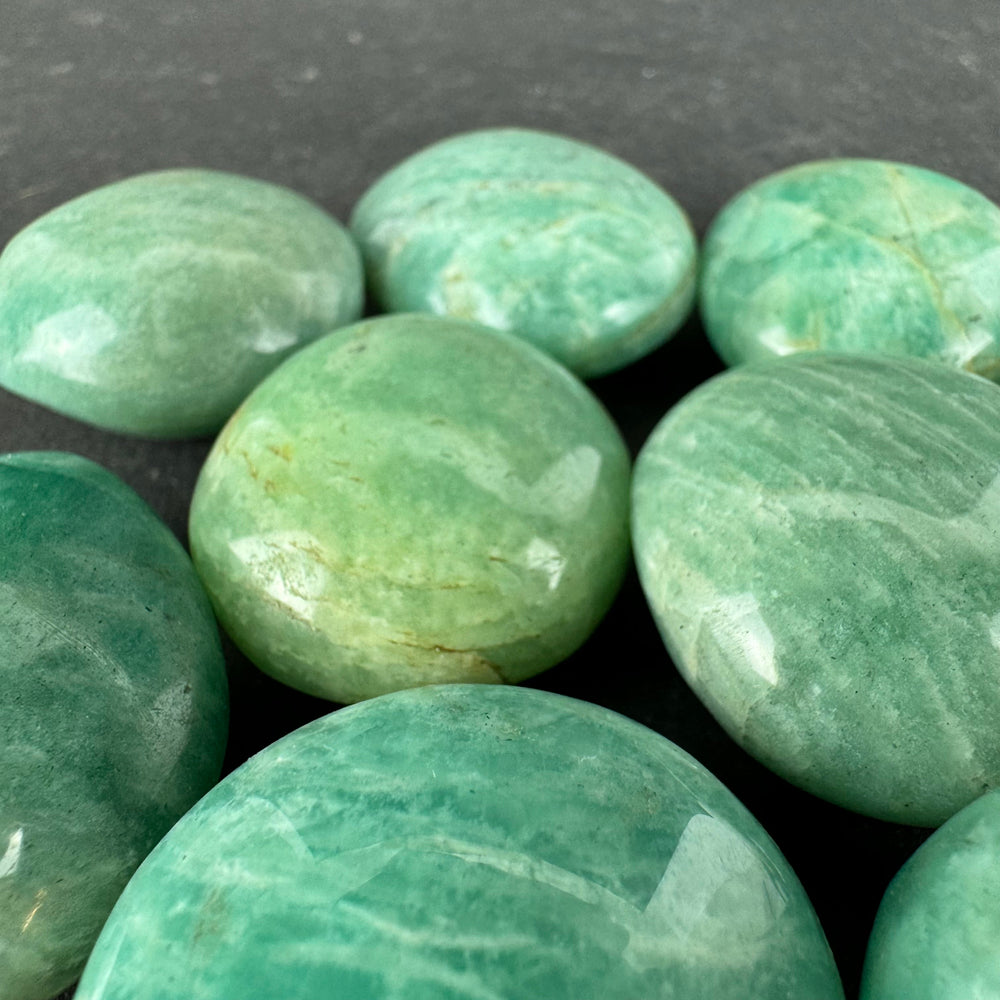 Amazonite (Madagascar) tumbled stone