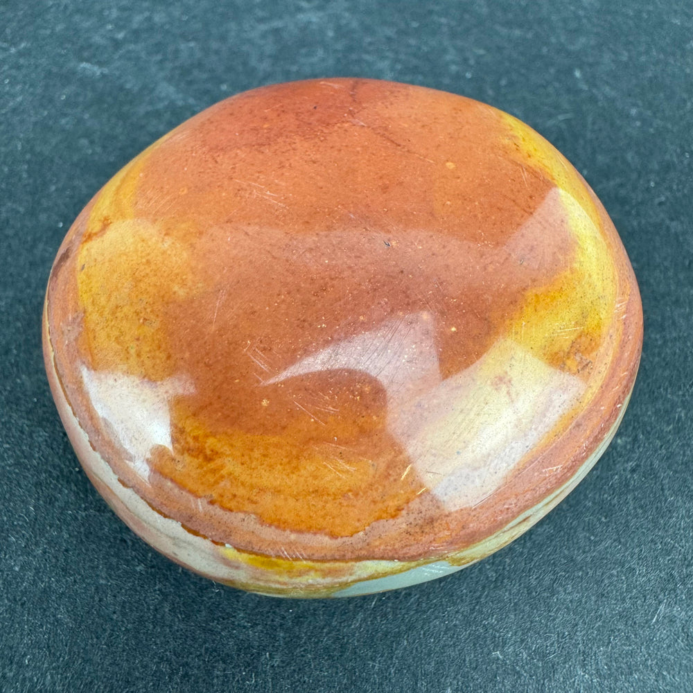 Polychrome Jasper palm stone