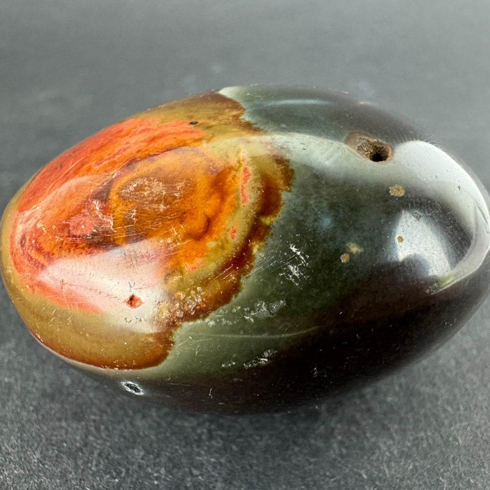 Polychrome Jasper palm stone