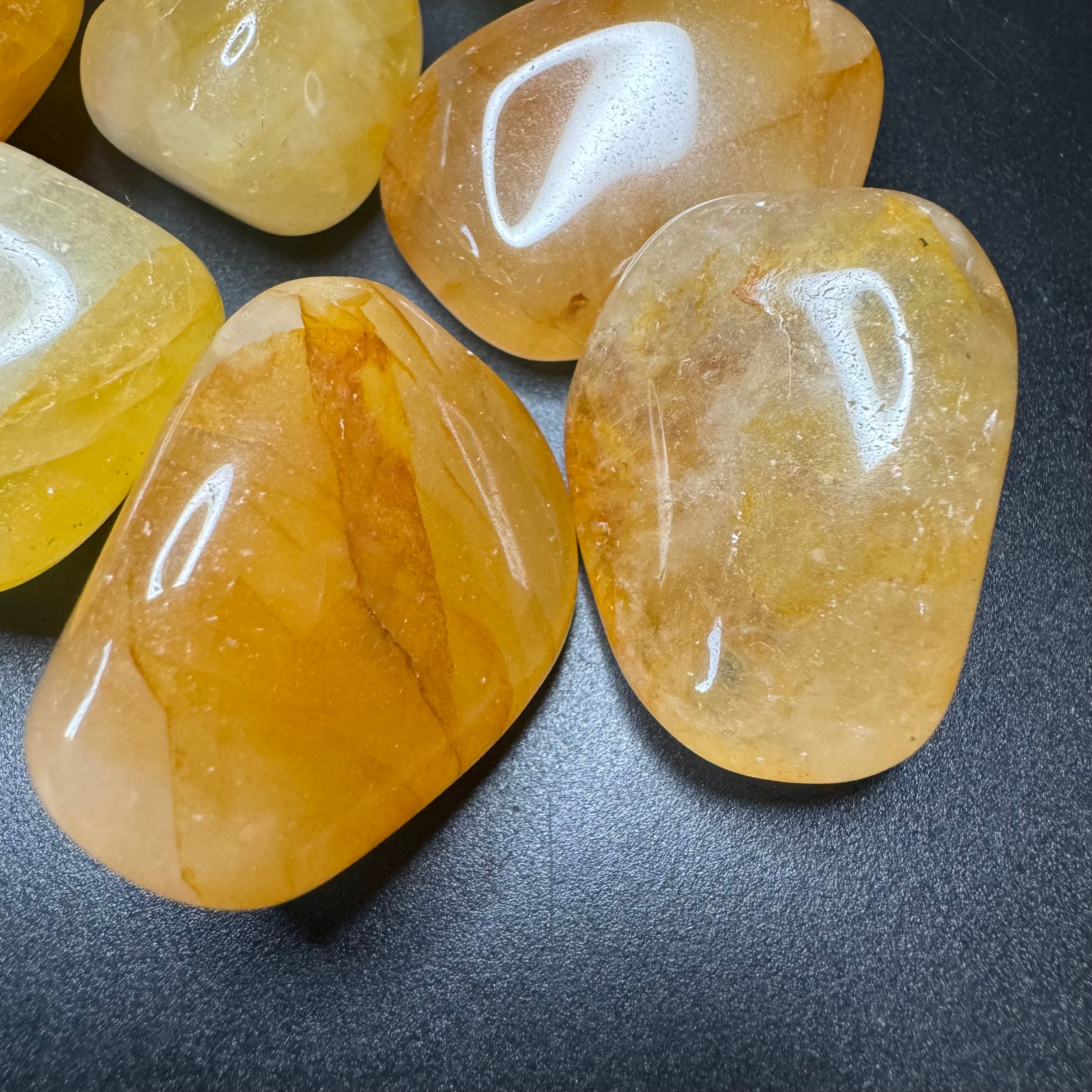 Golden Healer (South Africa) tumbled stone