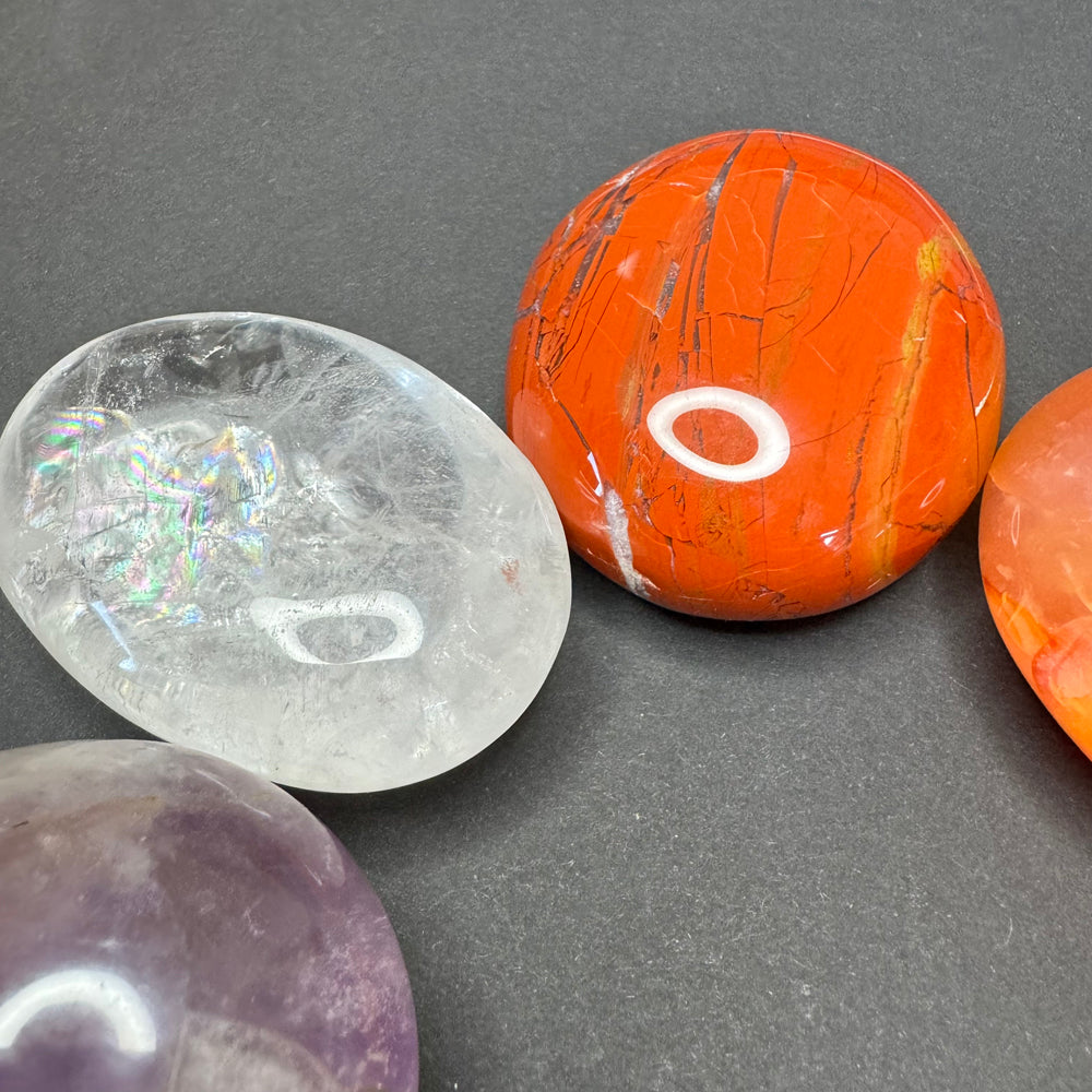 Palm Stone Chakra Set