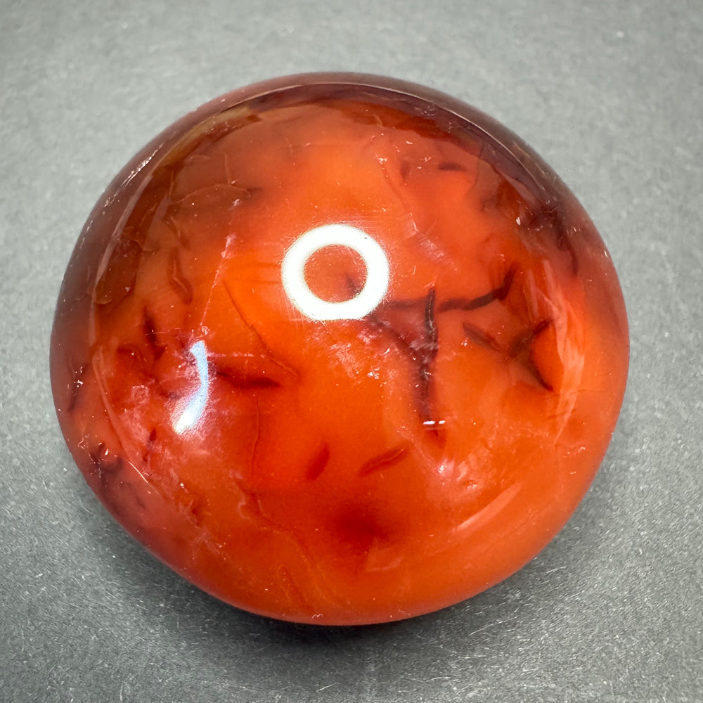 Carnelian palm stone