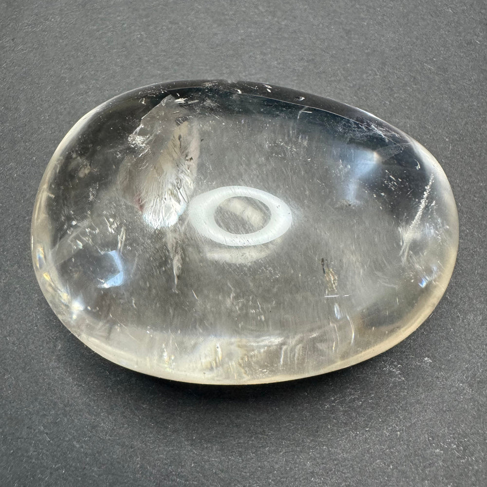 Clear Quartz palm stone