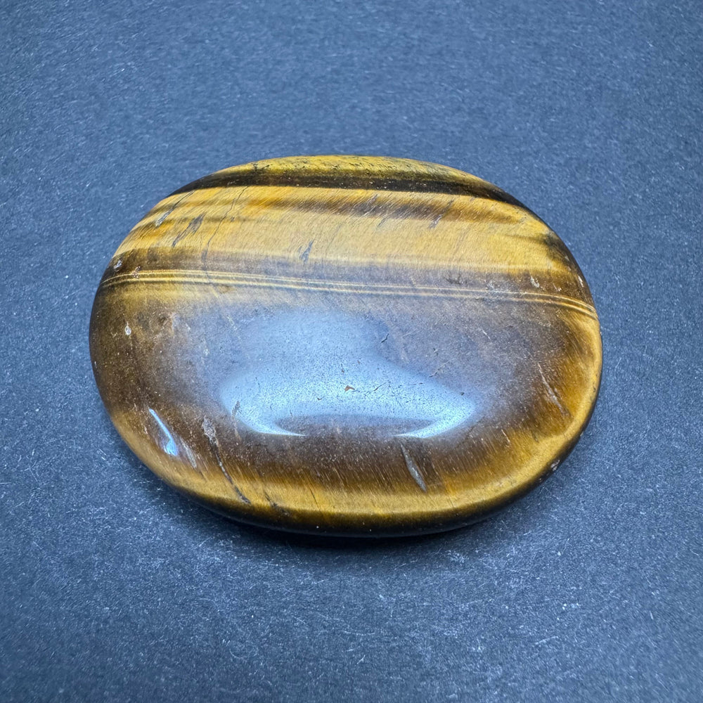 Tiger's Eye flat stone