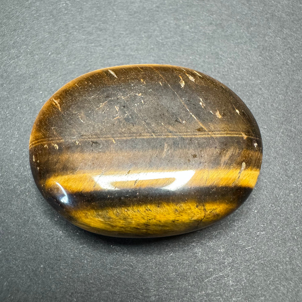 Tiger's Eye flat stone