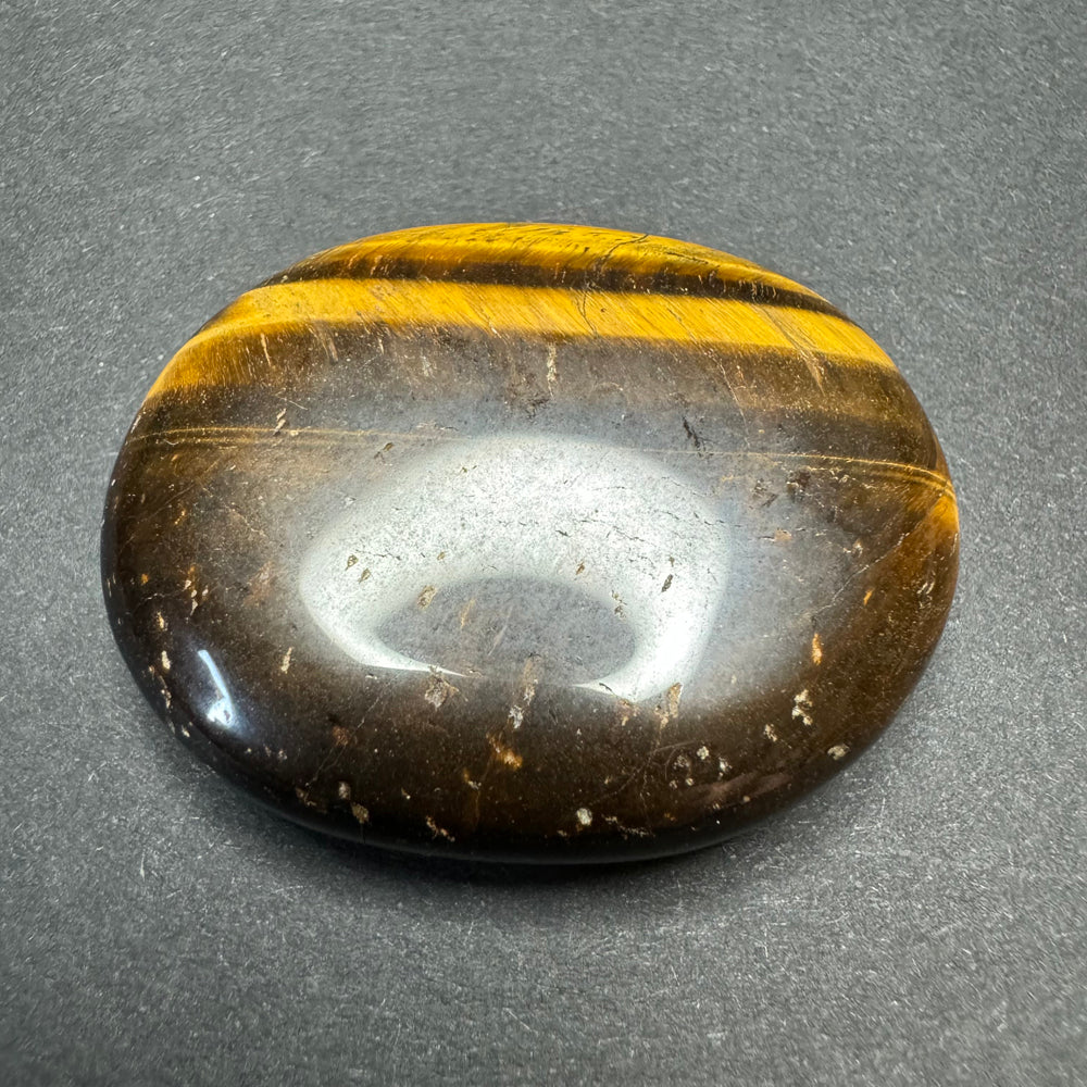 Tiger's Eye flat stone