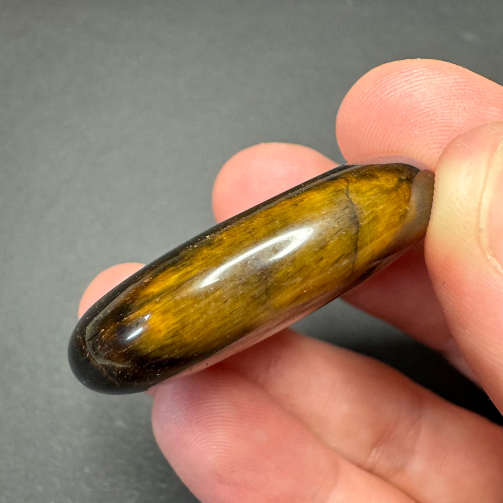 Tiger's Eye flat stone