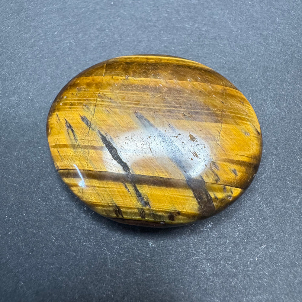 Tiger's Eye flat stone