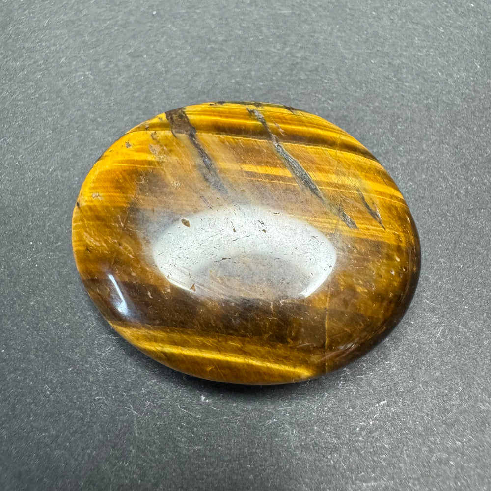 Tiger's Eye flat stone