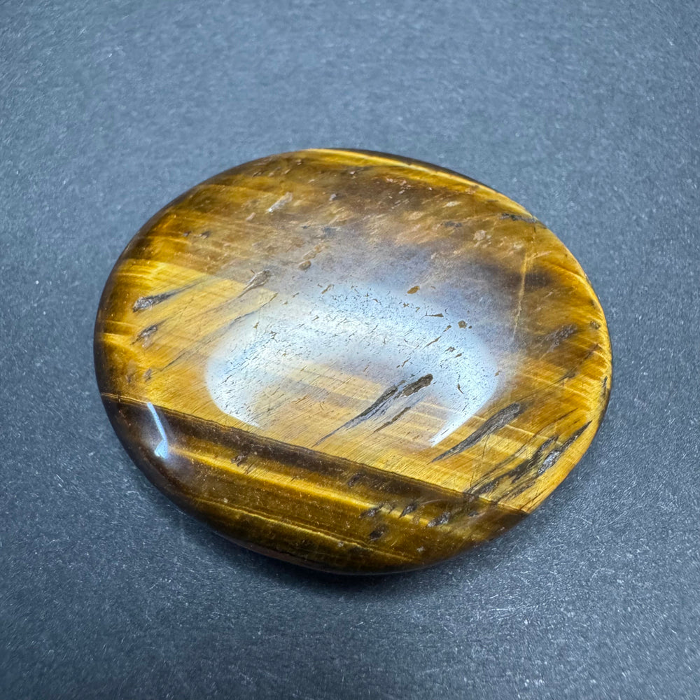 Tiger's Eye flat stone