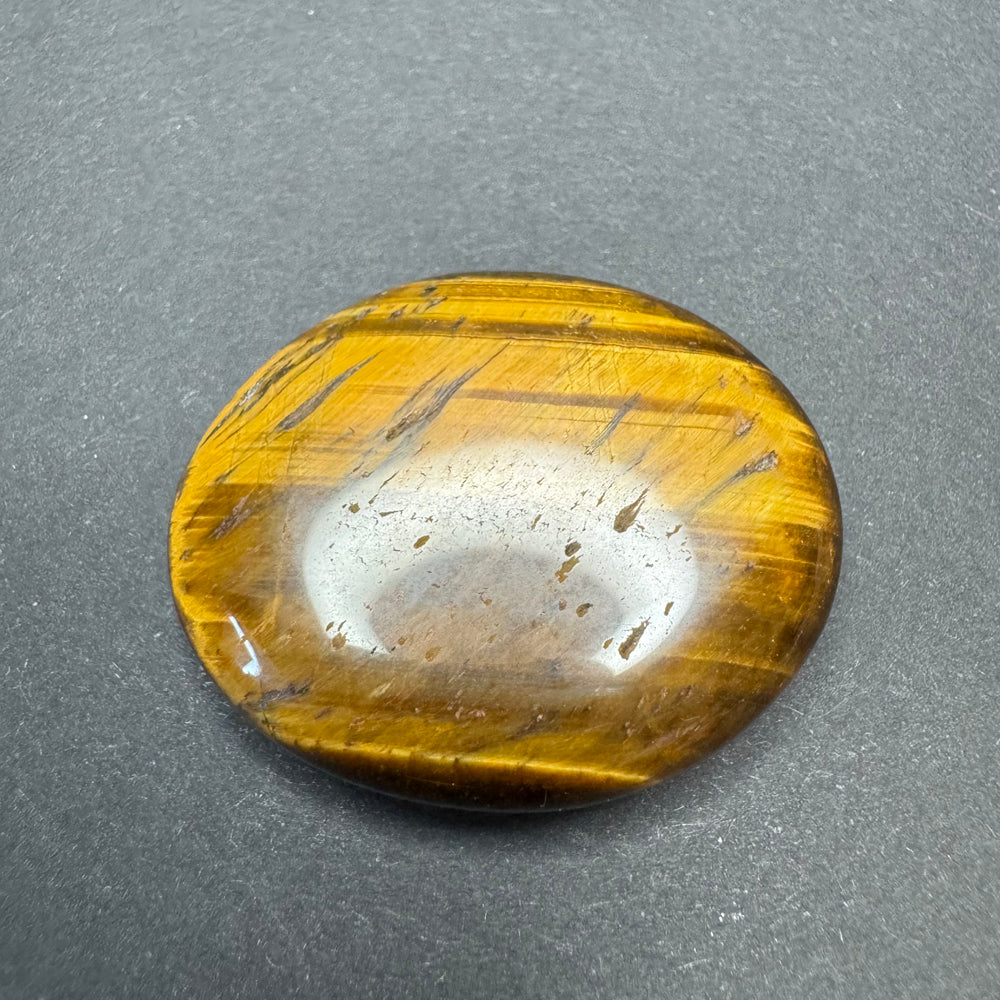 Tiger's Eye flat stone