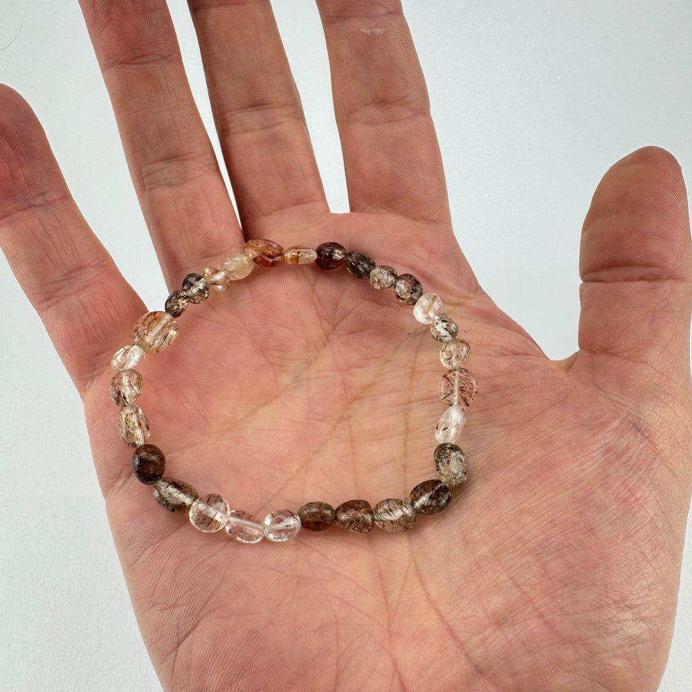 Rode Rutielkwarts armband