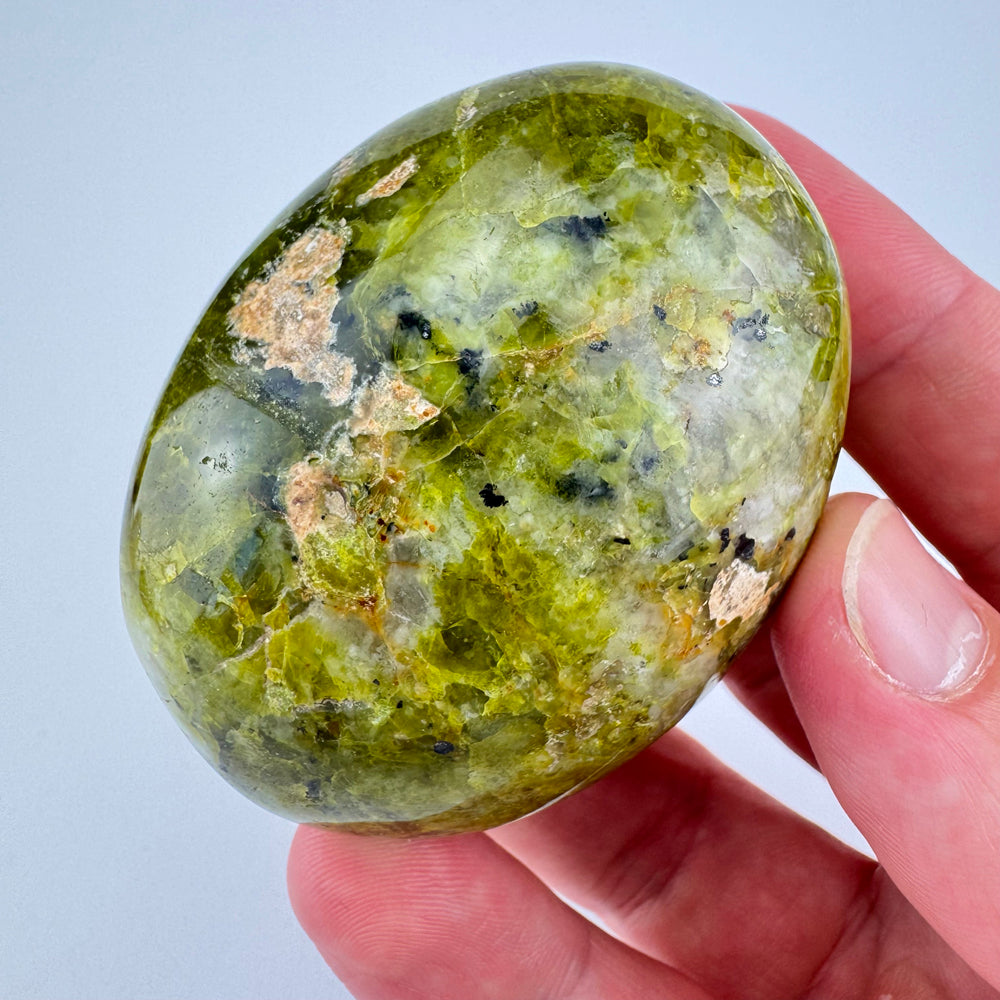 Groene Opaal handsteen