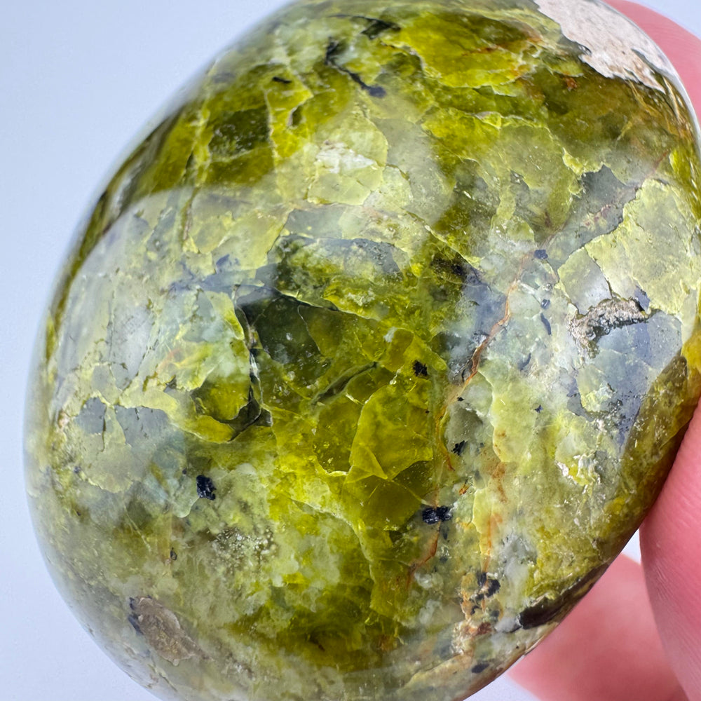 Groene Opaal handsteen