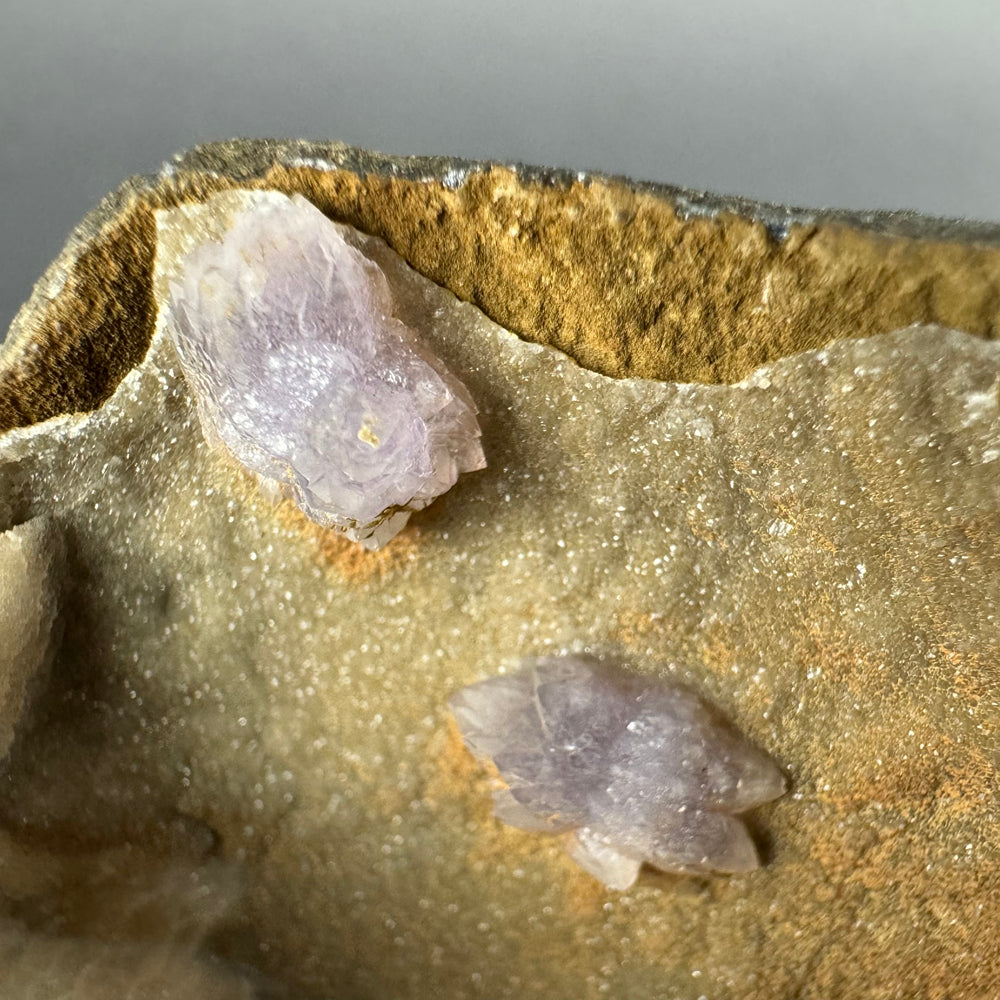 Amethyst with Baryte