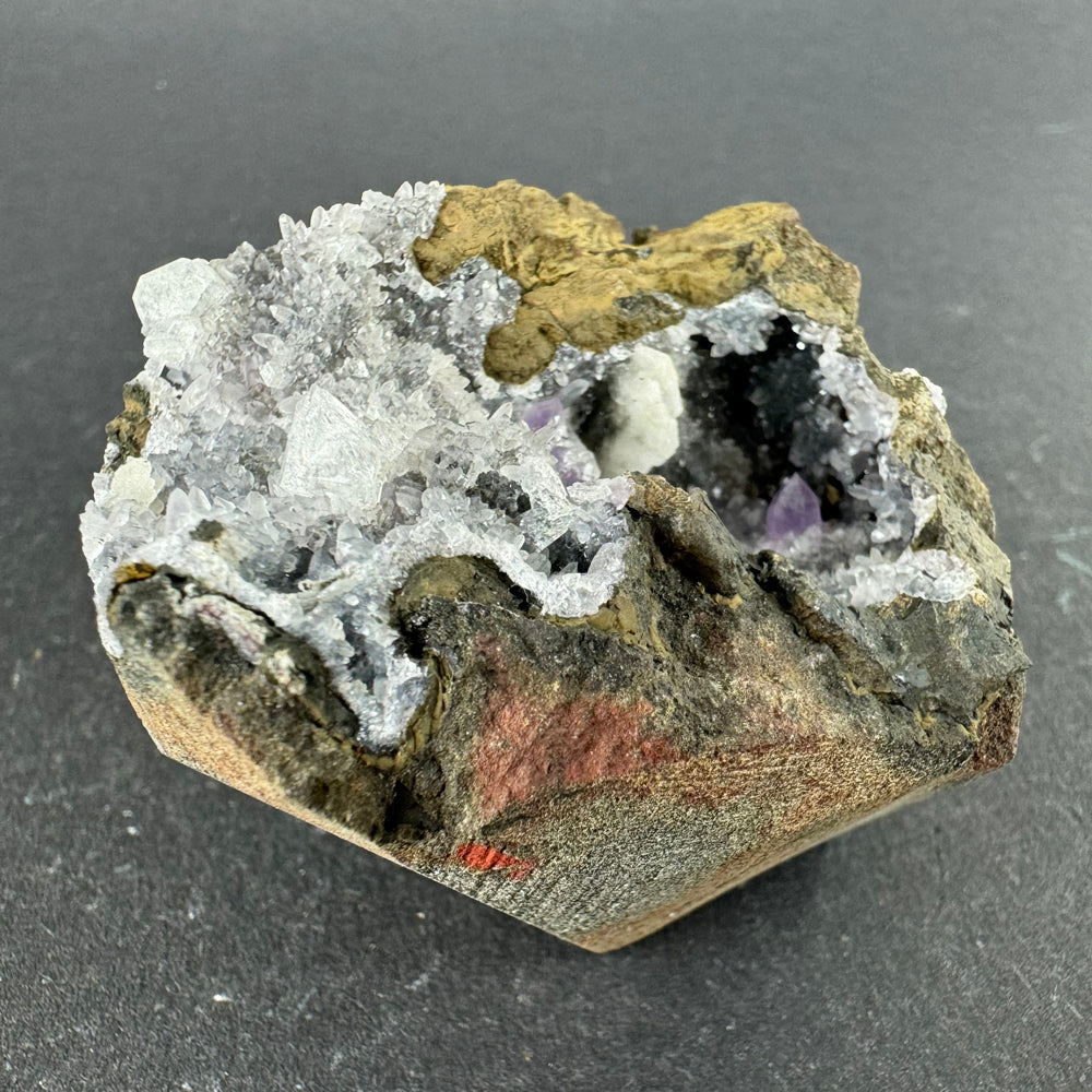 Amethyst with Baryte