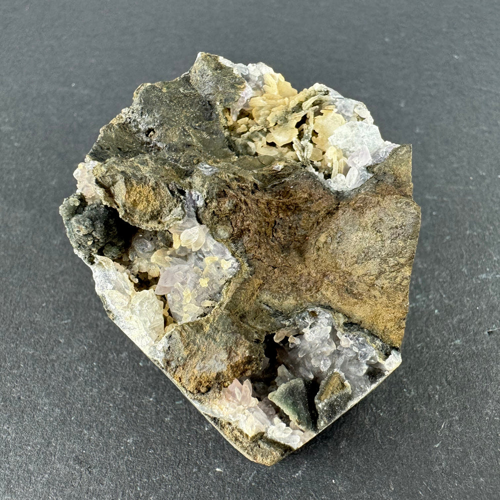 Amethyst with Baryte