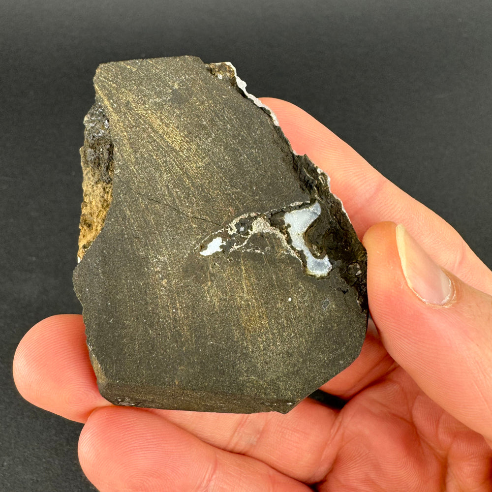 Chalcedony with Calcite and Baryte