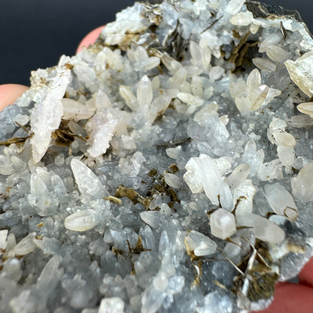 Chalcedony with Calcite and Baryte