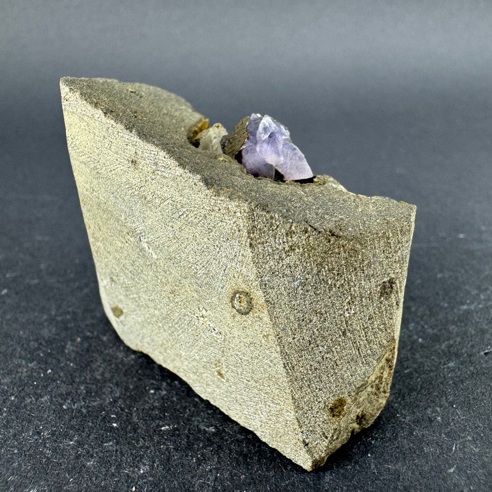 Amethyst with Baryte