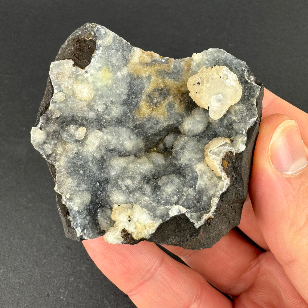 Chalcedony with Calcite